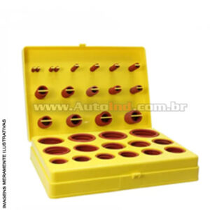 Kit O'ring Silicone 382 peças
