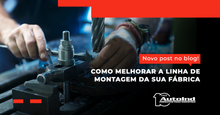 linha de produção