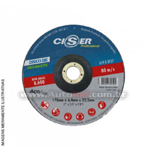 DISCO DESBASTE PROFESSIONAL AÇO / AÇO INOX