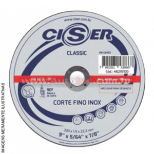 DISCO CORTE INOX CISER CLASSIC