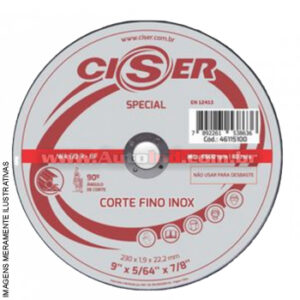 DISCO CORTE INOX CISER SPECIAL